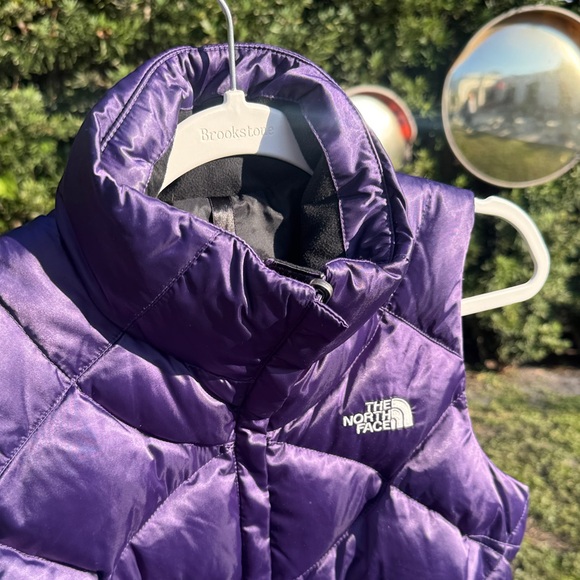 The North Face Jackets & Blazers - 💜 The North Face Metallic Purple Quilted Vest 💜